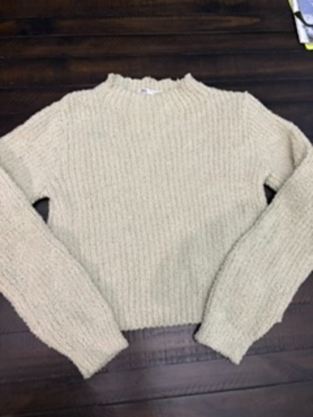 Zara Cozy Cropped Sweater